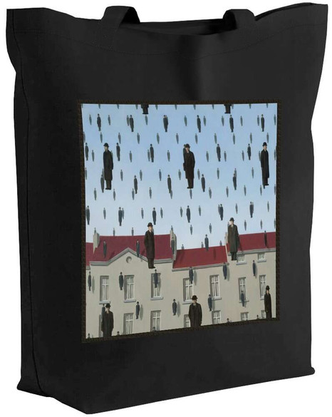 Torba z naszywką Spadanie René Magritte