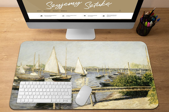 Podkładka Żaglówki w Argenteuil Gustave Caillebotte 60x40cm