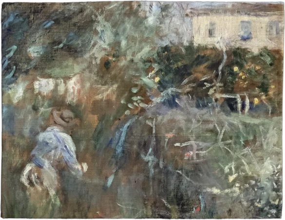 Podkładka na stół Kobieta w ogrodzie Berthe Morisot