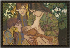 Naszywka Macierzyństwo Stanisław Wyspiański