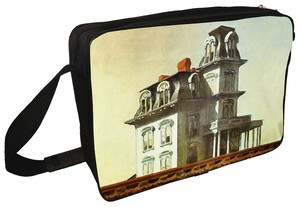 Torba na ramię Dom przy torach kolejowych Edward Hopper