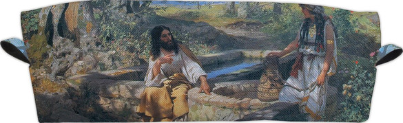 Piórnik Chrystus i Samarytanka Henryk Siemiradzki