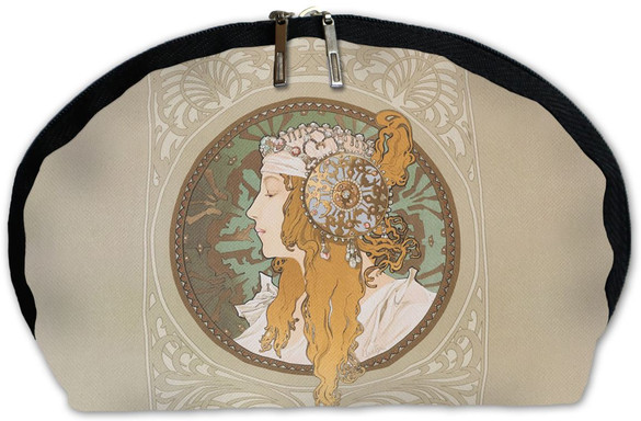 Kosmetyczka Bizantyjskie głowy: blondynka Alfons Mucha