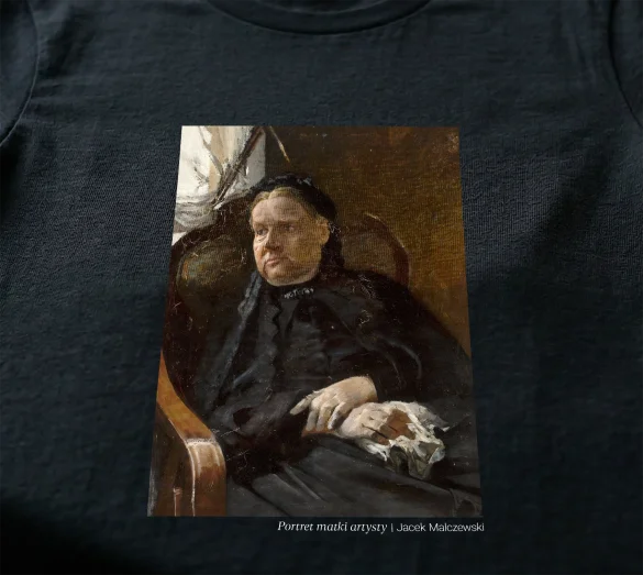 Koszulka z nadrukiem Portret matki artysty Jacek Malczewski