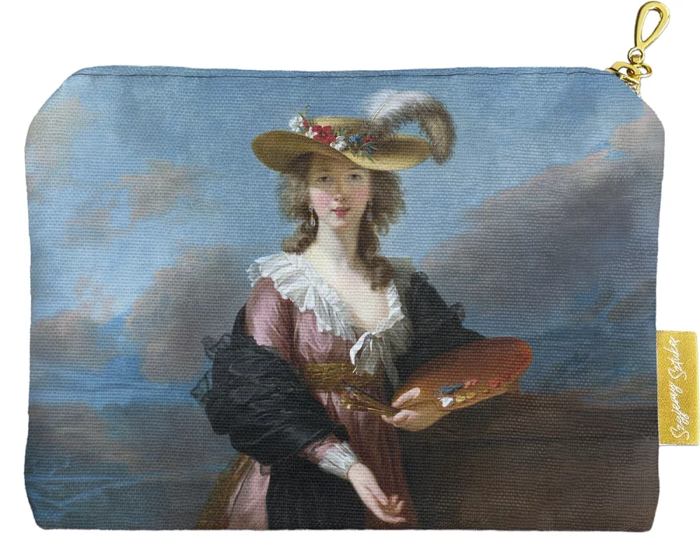 Kosmetyczka mini Autoportret w słomkowym kapeluszu Élisabeth Vigée-Lebrun