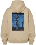 Bluza oversize Płonąca żyrafa Salvador Dali