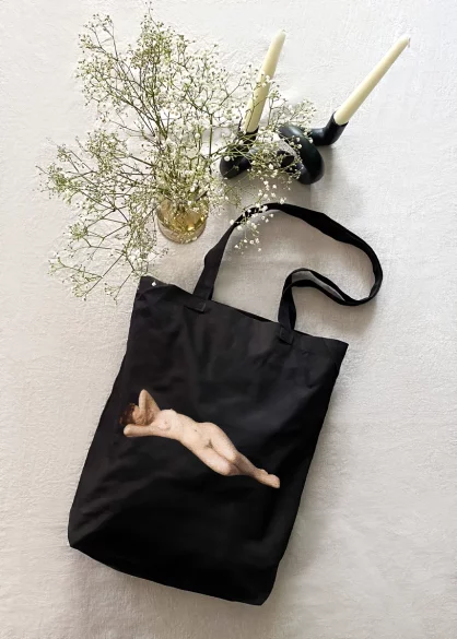 Torba bawełniana Akt kobiety leżącej Leon Wyczółkowski