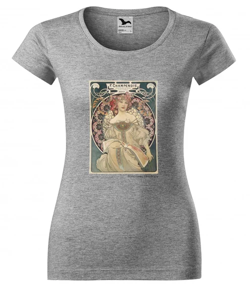 Bluzka damska Rozmarzenie Alfons Mucha