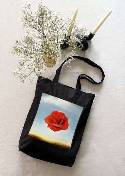 Torba z naszywką Róża medytacyjna Salvador Dali