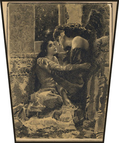 Ekran Tamara i Demon Mikhail Aleksandrovich Vrubel