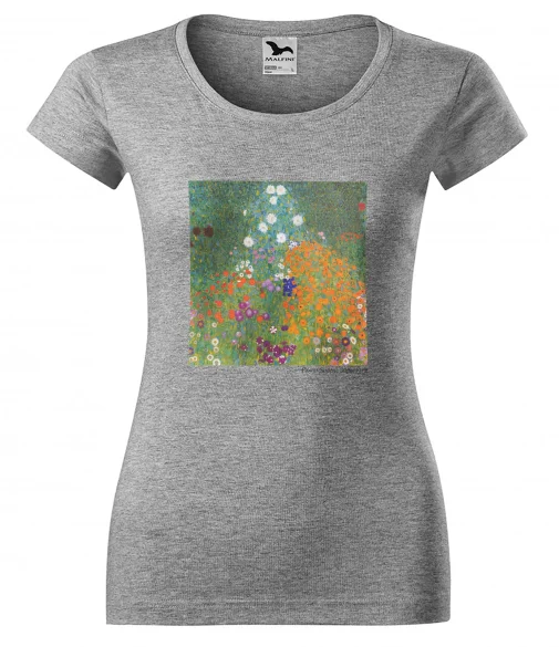 Bluzka damska Flower garden Gustav Klimt