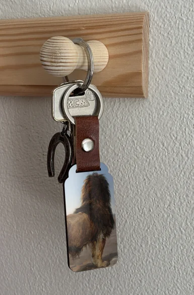 Brelok Lew Rosa Bonheur