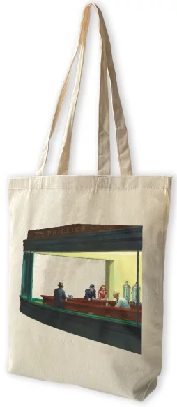 Torba bawełniana Nocne marki Edward Hopper