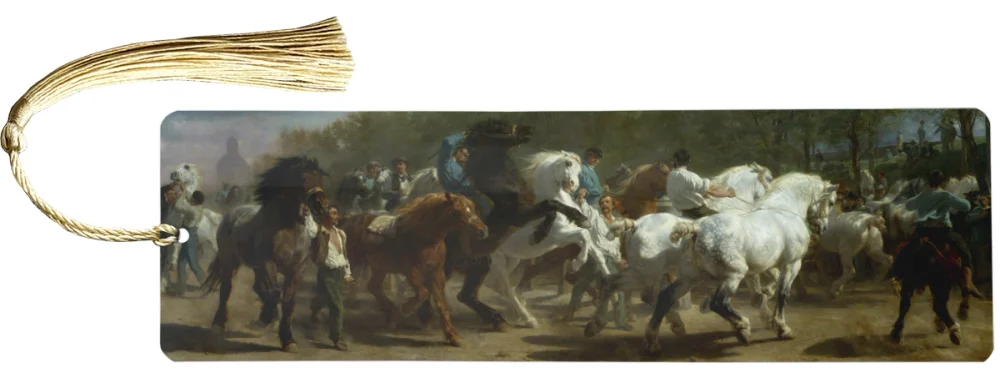 Zakładka do książki Targ koni Rosa Bonheur