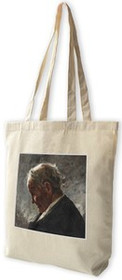 Torba z naszywką Profil siwego staruszka Józef Mehoffer