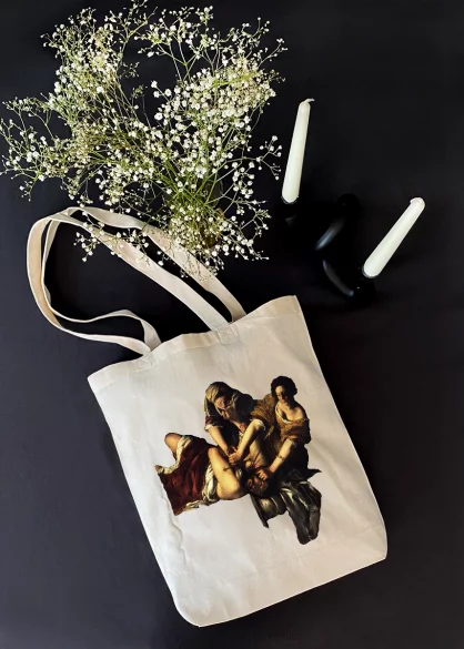 Torba bawełniana Judyta odcinająca głowę Holofernesowi Artemisia Gentileschi