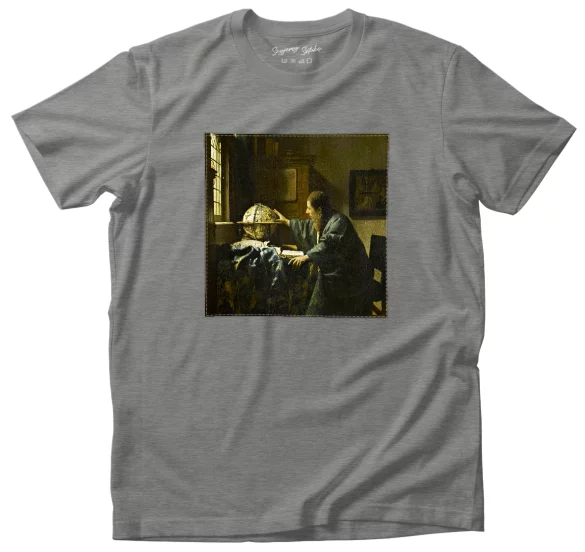 Koszulka z naszywką Astronom Jan Vermeer