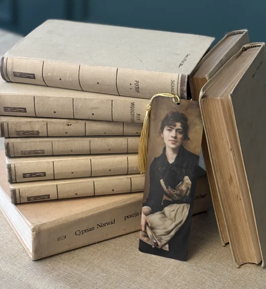 Zakładka do książki Autoportret Anna Bilińska-Bohdanowiczowa