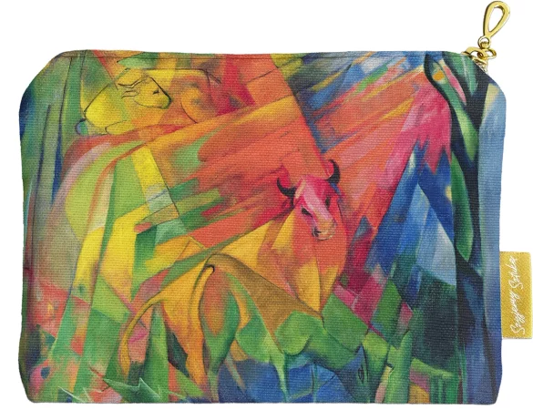 Kosmetyczka mini Zwierzęta w krajobrazie Franz Marc