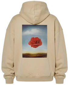 Bluza oversize Róża medytacyjna Salvador Dali