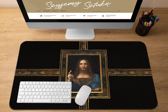 Podkładka Zbawiciel świata Leonardo da Vinci 60x40cm