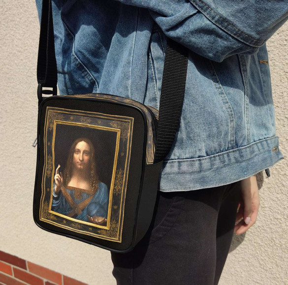 Torba Listonoszka Zbawiciel świata Leonardo da Vinci