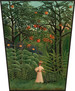 Ekran Woman Walking in an Exotic Forest Henri Rousseau