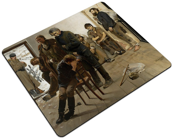 Podkładka Na etapie (Aresztanci) Jacek Malczewski 24x19cm