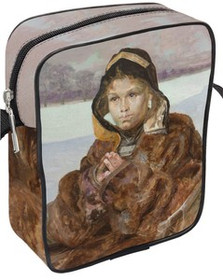 Torba Listonoszka Modląca się dziewczynka Jacek Malczewski