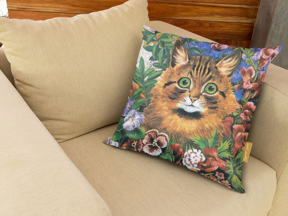 Poduszka Studium kota Louis Wain