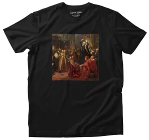Koszulka z nadrukiem Kazanie Skargi Jan Matejko