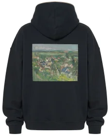 Bluza oversize Auvers, widok panoramiczny Paul Cezanne