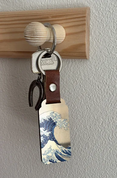 Brelok Wielka Fala w Kanagawie Katsushika Hokusai