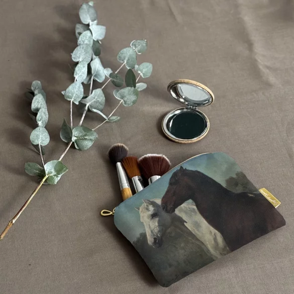 Kosmetyczka mini Dwa konie Rosa Bonheur