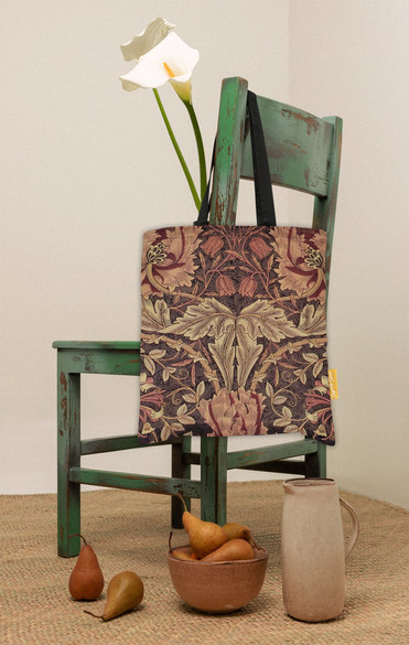 Torba na ramię Tkanina z wiciokrzewem William Morris