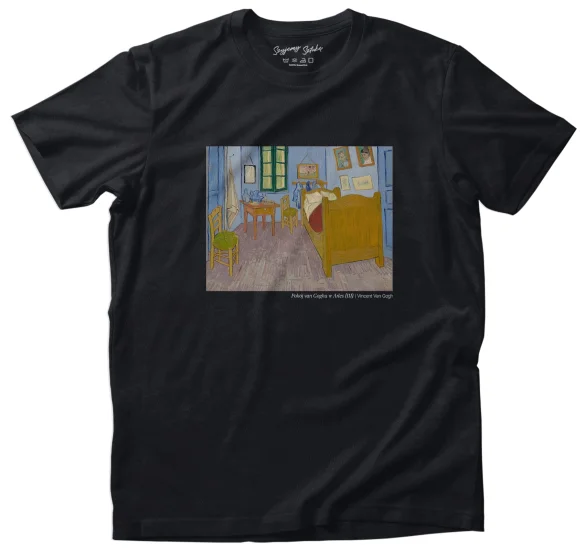 Koszulka z nadrukiem Pokój van Gogha w Arles (III) Vincent Van Gogh