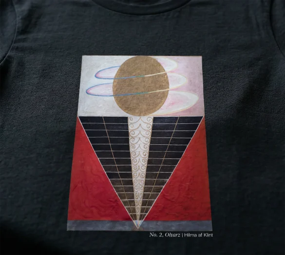 Koszulka z nadrukiem No. 2, Ołtarz Hilma af Klint