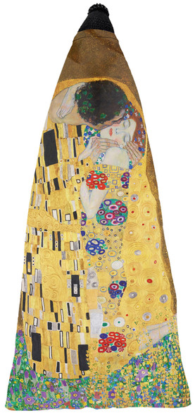 Piórnik trójkątny Pocałunek Gustav Klimt