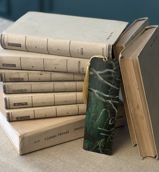 Zakładka do książki Stare jabłonie Ferdynand Ruszczyc