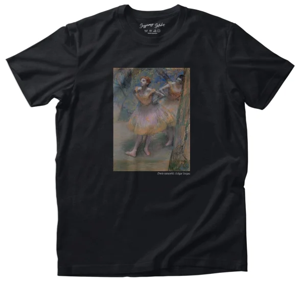 Koszulka z nadrukiem Dwie tancerki Edgar Degas