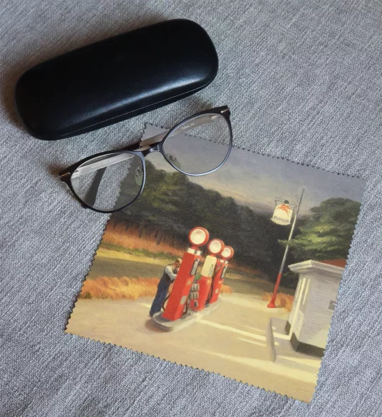 Ściereczka do okularów Benzyna Edward Hopper