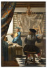 Magnes Alegoria Malarstwa Jan Vermeer