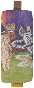Piórnik szkolny prostokątny Herbata dla kota Louis Wain