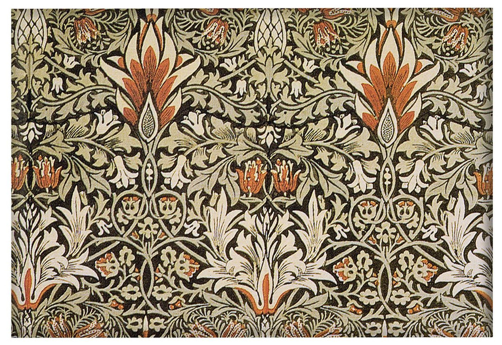 Magnes Główka węża William Morris