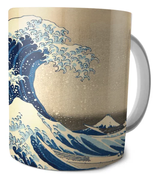 Kubek Wielka Fala w Kanagawie Katsushika Hokusai