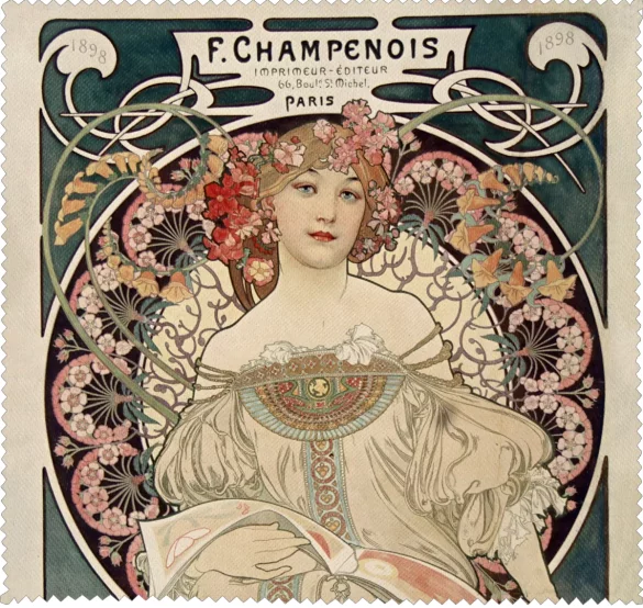 Ściereczka do okularów Rozmarzenie Alfons Mucha