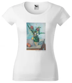 Bluzka damska Wazon tulipanów Paul Cezanne