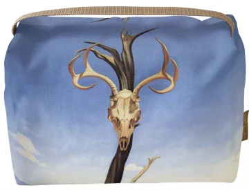 Kosmetyczka kuferek Czaszka jelenia Georgia O’Keeffe
