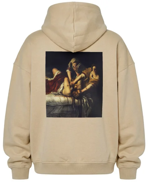 Bluza oversize Judyta odcinająca głowę Holofernesowi Artemisia Gentileschi