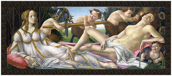 Naszywka Wenus i Mars Sandro Botticelli